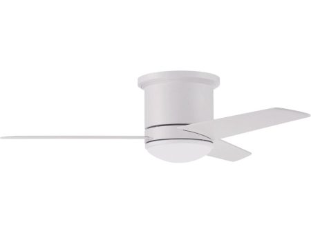 44  Cole II 1-Light Ceiling Fan White Cheap