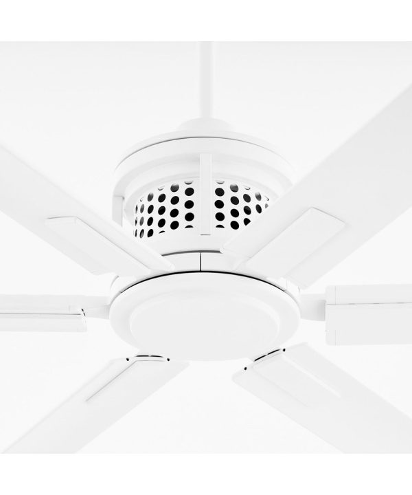 12  Zeus Patio Ceiling Fan Studio White For Sale