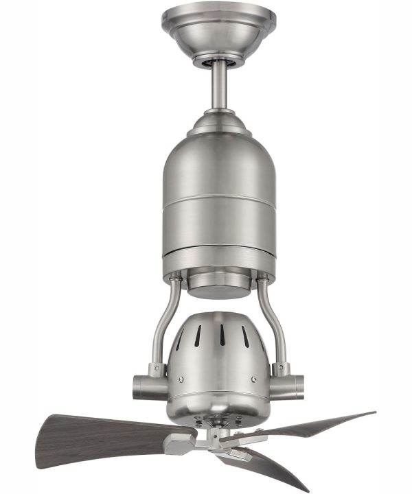 18  Bellows Uno Ceiling Fan Brushed Polished Nickel Online