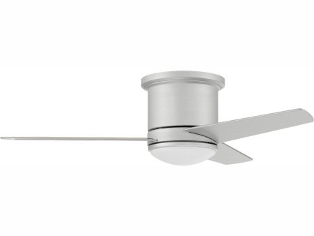 44  Cole II 1-Light Indoor Outdoor Ceiling Fan Painted Nickel For Discount