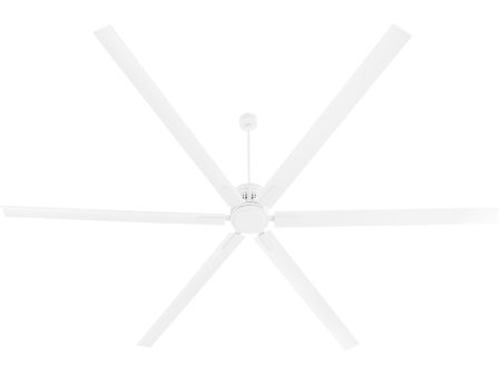 12  Zeus Patio Ceiling Fan Studio White For Sale