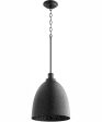 1-light Pendant Textured Black For Sale