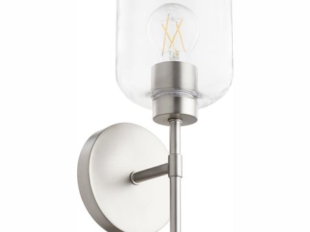 Tribute 1-light Wall Mount Light Fixture Satin Nickel For Discount