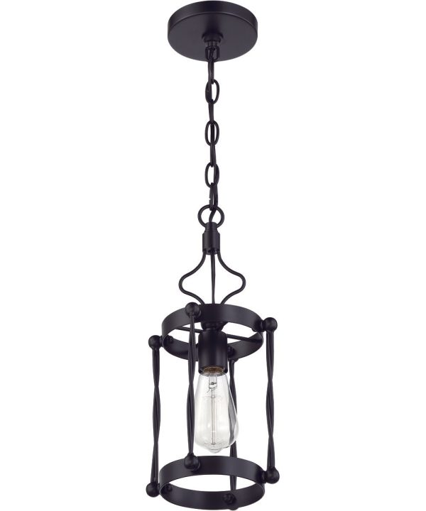 Jolenne 1-Light Mini Pendant Flat Black For Cheap