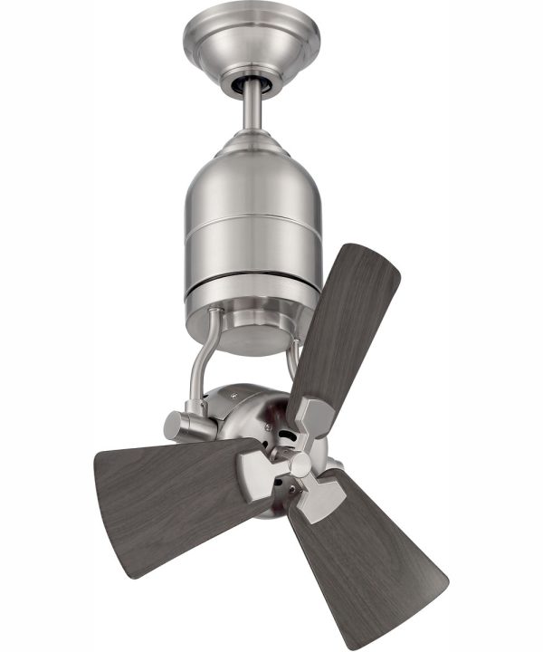 18  Bellows Uno Ceiling Fan Brushed Polished Nickel Online