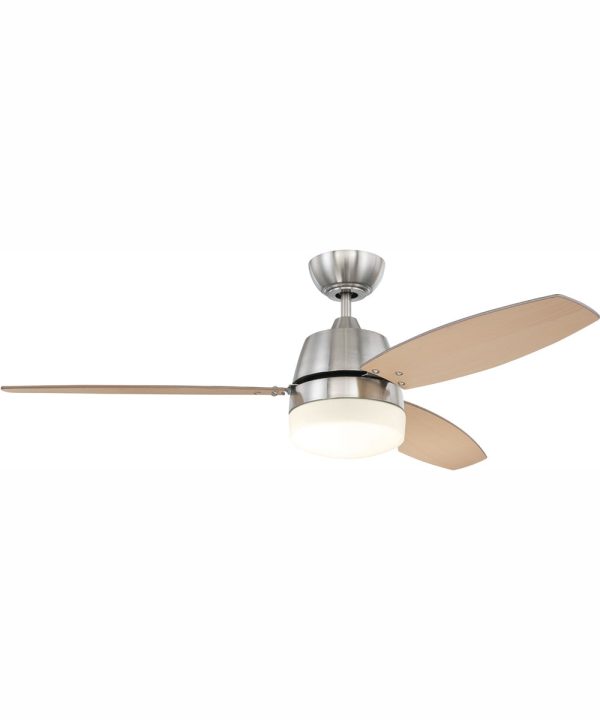 52  Beltre 1-Light Ceiling Fan Brushed Polished Nickel Fashion