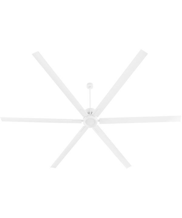 12  Zeus Patio Ceiling Fan Studio White For Sale