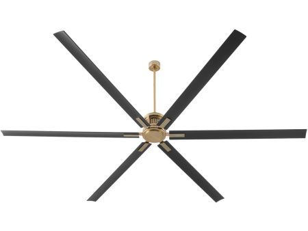 12  Zeus Patio Ceiling Fan Aged Brass For Discount