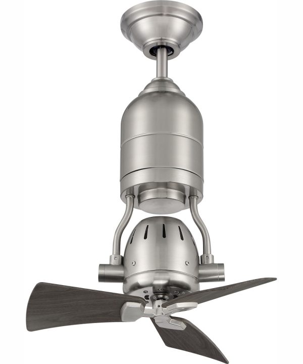 18  Bellows Uno Ceiling Fan Brushed Polished Nickel Online