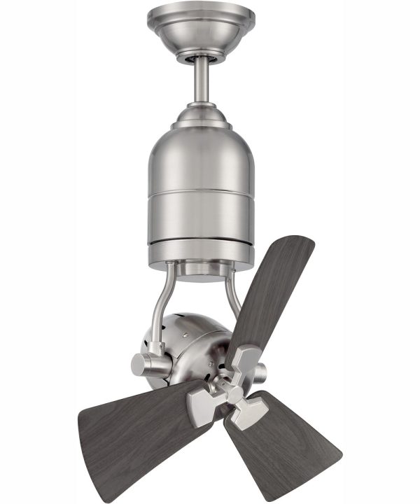 18  Bellows Uno Ceiling Fan Brushed Polished Nickel Online