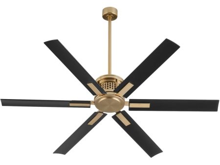 65  Zeus Patio Ceiling Fan Aged Brass Online Hot Sale