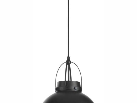 1-light Pendant Matte Black Discount