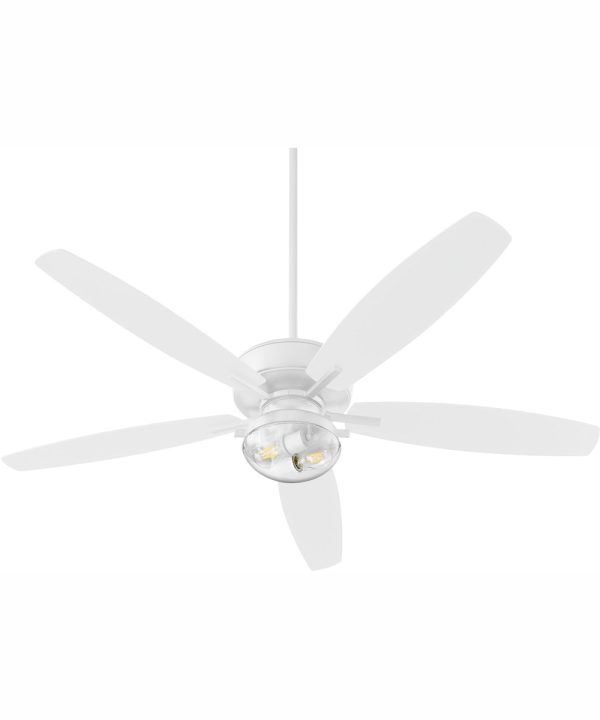 6  Breeze Patio 2-light LED Patio Indoor Outdoor Ceiling Fan Studio White Online Hot Sale