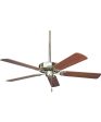 AirPro Builder 52  5-Blade Ceiling Fan Brushed Nickel Hot on Sale