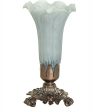 8  High Gray Tiffany Pond Lily Accent Lamp Cheap