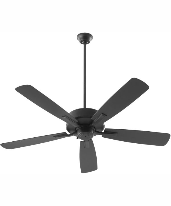 52  Ovation Patio Patio Ceiling Fan Matte Black Sale