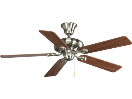 AirPro Signature 52  5-Blade Ceiling Fan Brushed Nickel Online Hot Sale