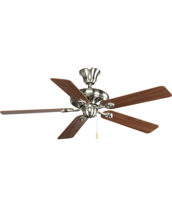 AirPro Signature 52  5-Blade Ceiling Fan Brushed Nickel Online Hot Sale