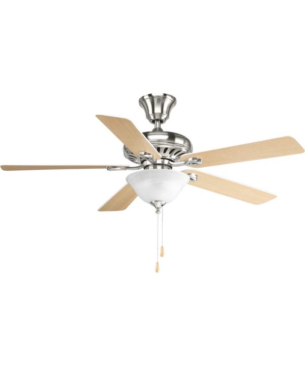 AirPro Signature 52  5-Blade Ceiling Fan Brushed Nickel Online Sale