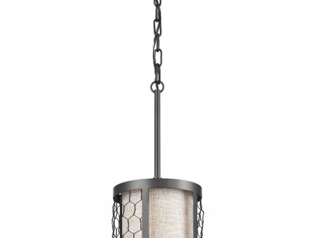 Filmore 9   Wide 1-Light Mini Pendant - Oil Rubbed Bronze Supply