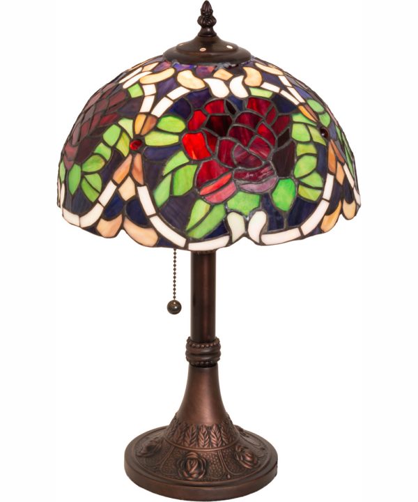 17  High Renaissance Rose Accent Lamp Fashion