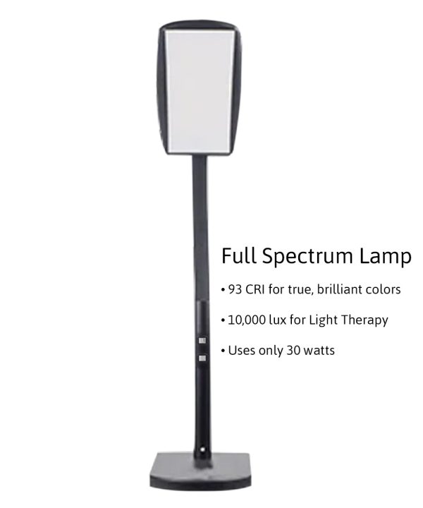 Varilum 30w LED Black Reading Desk Lamp Online now