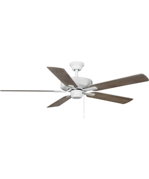 AirPro 52 in. 5-Blade Transitional Ceiling Fan White Online