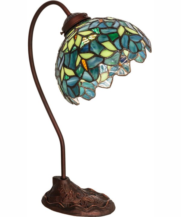 18  High Nightfall Wisteria Desk Lamp Online