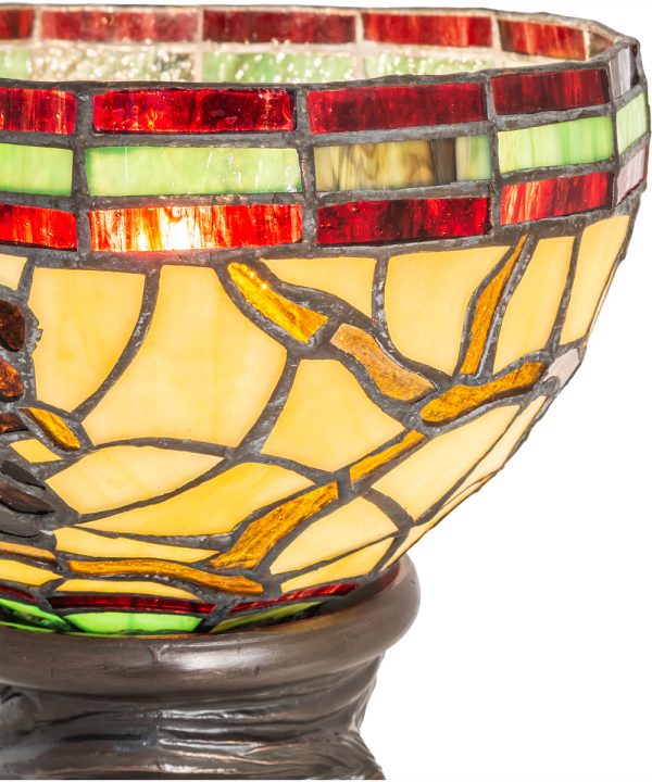 15  High Tiffany Pinecone Mini Lamp Online now