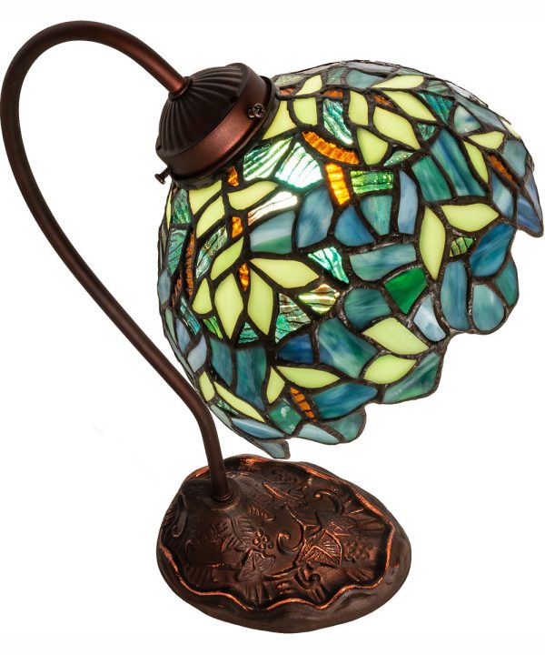 18  High Nightfall Wisteria Desk Lamp Online