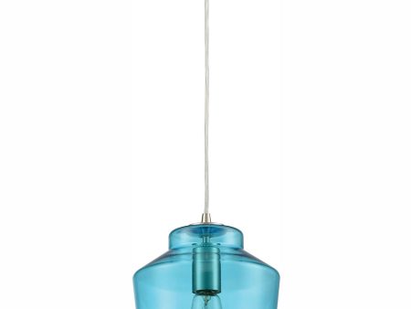 Barrel 8   Wide 1-Light Mini Pendant - Satin Nickel Sale