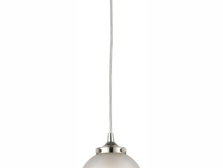 Boudreaux 6   Wide 1-Light Mini Pendant - Polished Nickel Cheap