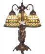 23  High Tiffany Roman 3 Light Table Lamp Cheap