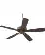 52  Ovation Indoor Outdoor Patio Ceiling Fan Oiled Bronze For Sale