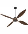 66  Papillon Ceiling Fan Matte Black Online Hot Sale