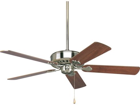 AirPro Performance 52  5-Blade Ceiling Fan Brushed Nickel Fashion