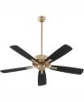 52  Ovation Ceiling Fan Aged Brass Online Hot Sale