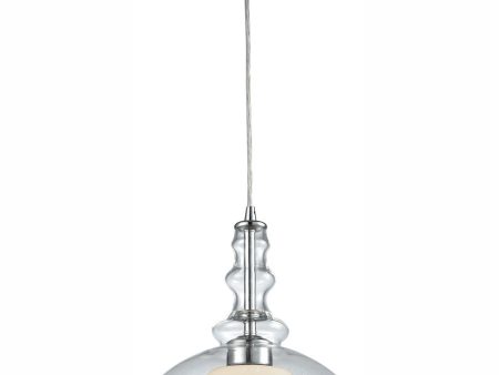 Alora 10   Wide 1-Light Mini Pendant - Polished Chrome Online now