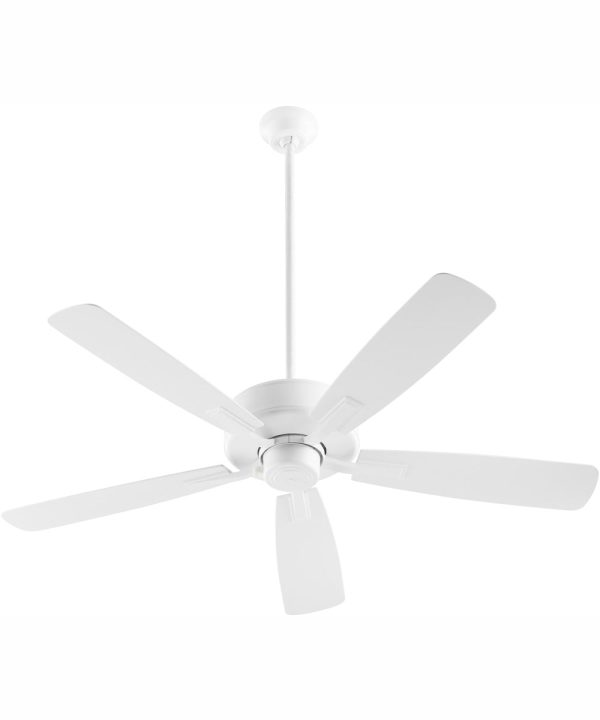 52  Ovation Indoor Outdoor Patio Ceiling Fan Studio White Online now