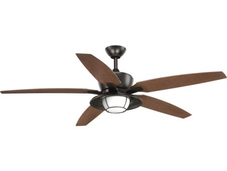 Montague 60  Indoor Outdoor 5-Blade Ceiling Fan Antique Bronze Online Hot Sale