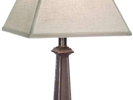 25 H Oxidized Bronze Signature by Stiffel Table Lamp, 3-Way Sale