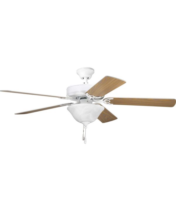 AirPro 52  5-Blade Ceiling Fan White Hot on Sale