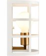 Wescott 9   High 1-Light Sconce - Matte White Online Hot Sale