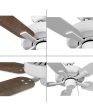 AirPro 52 in. 5-Blade Transitional Ceiling Fan White Online