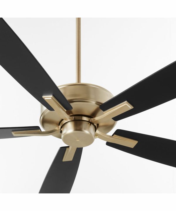 6  Ovation Ceiling Fan Aged Brass Cheap