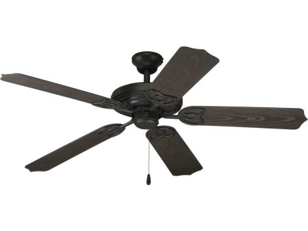 AirPro 52  5-Blade Indoor Outdoor Ceiling Fan Forged Black Discount