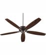 6  Breeze 60  Ceiling Fan Oiled Bronze For Sale