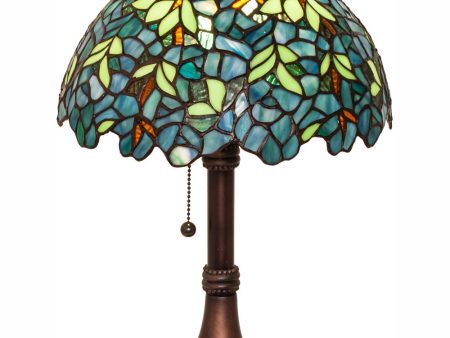 17  High Nightfall Wisteria Table Lamp For Sale