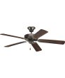 AirPro 52  5-Blade Ceiling Fan Antique Bronze Sale