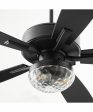 52  Ovation Patio 2-light LED Indoor Outdoor Patio Ceiling Fan Matte Black Online